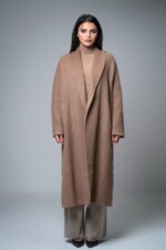 Zoe Collection Beige Long Coat