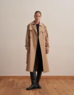 Classic Cotton Trench Coat - Image 2