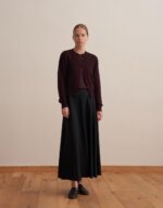 Covered Button Knit Cardigan - Image 5